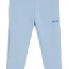 Kids’ logo-print tracksuit bottoms in a cotton blend Kids’ logo-print tracksuit bottoms in a cotton blend