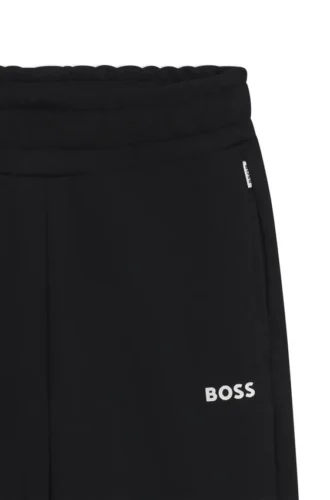 Kids’ logo-print tracksuit bottoms in a cotton blend