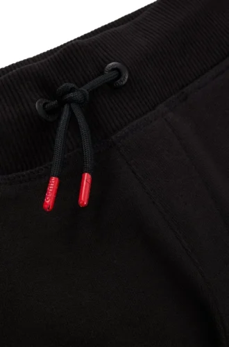 Kids’ logo-print tracksuit bottoms in a cotton blend