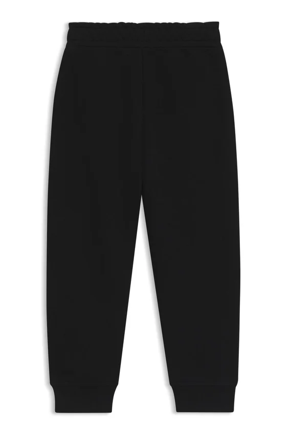 Kids’ logo-print tracksuit bottoms in a cotton blend Kids’ logo-print tracksuit bottoms in a cotton blend
