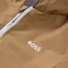 Kids’ logo-print windbreaker with waterproof finish