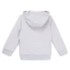 Kids’ logo-print zip-up hoodie in a cotton blend Kids’ logo-print zip-up hoodie in a cotton blend