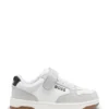 Kids’ logo sneakers in nappa leather and canvas Kids’ logo sneakers in nappa leather and canvas