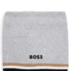 Kids’ logo snood with faux-fur lining Kids’ logo snood with faux-fur lining