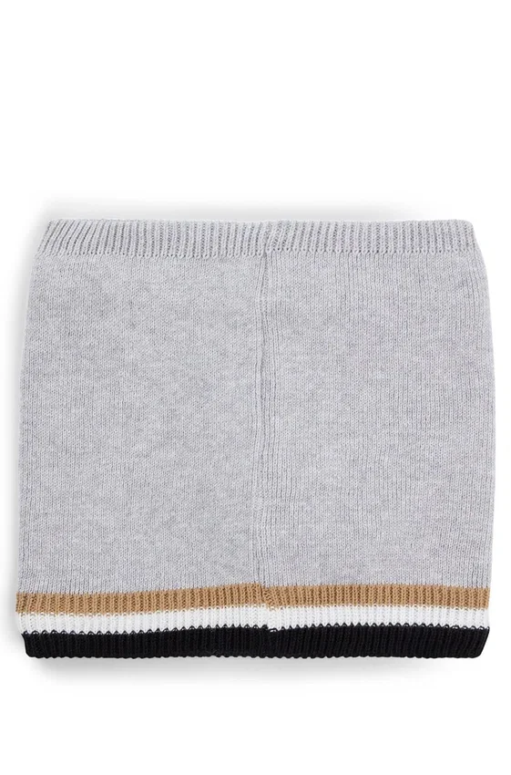Kids’ logo snood with faux-fur lining Kids’ logo snood with faux-fur lining