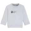 Kids’ logo sweatshirt in cotton-blend terry Kids’ logo sweatshirt in cotton-blend terry
