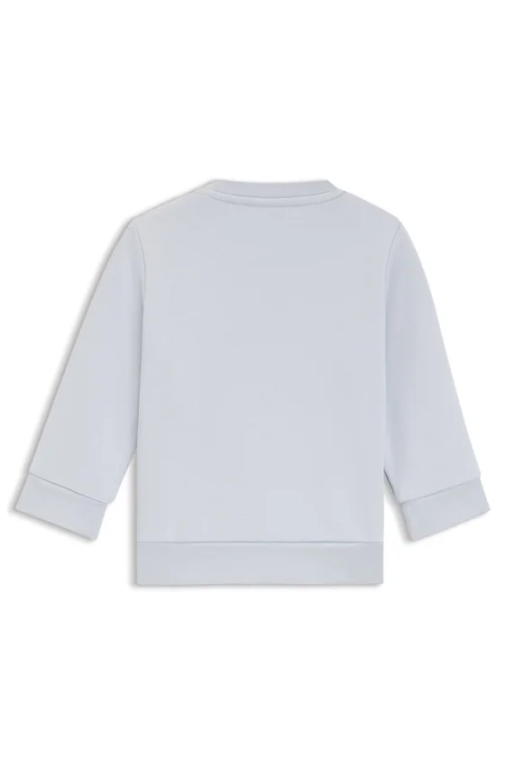 Kids’ logo sweatshirt in cotton-blend terry Kids’ logo sweatshirt in cotton-blend terry