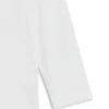 Kids’ long-sleeved contrast-logo T-shirt in cotton