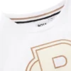Kids’ long-sleeved cotton T-shirt with Double B monogram