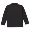 Kids’ long-sleeved polo shirt with logo print