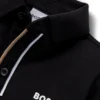 Kids’ long-sleeved polo shirt with striped placket Kids’ long-sleeved polo shirt with striped placket