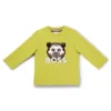 Kids’ long-sleeved T-shirt in cotton with logo artwork