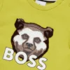Kids’ long-sleeved T-shirt in cotton with logo artwork