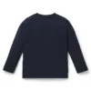 Kids’ long-sleeved T-shirt in cotton with signature artwork