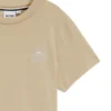 Kids’ loose-fit cotton T-shirt with logo artwork