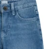 Kids’ loose-fit jeans in blue denim