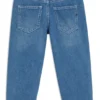 Kids’ loose-fit jeans in blue denim