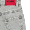 Kids’ loose-fit jeans in grey denim