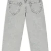 Kids’ loose-fit jeans in grey denim