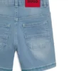 Kids’ loose-fit shorts in blue denim Kids’ loose-fit shorts in blue denim