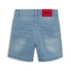 Kids’ loose-fit shorts in blue denim Kids’ loose-fit shorts in blue denim