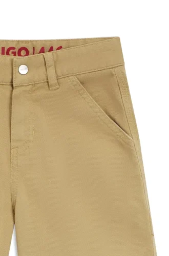 Kids’ loose-fit shorts in stretch cotton