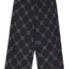 Kids’ loose-fit tracksuit bottoms with stacked-logo print Kids’ loose-fit tracksuit bottoms with stacked-logo print