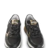 Kids’ mixed-material trainers with mesh and leather