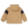 Kids’ monogram-band windbreaker with waterproof finish Kids’ monogram-band windbreaker with waterproof finish