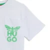 Kids’ moth-artwork T-shirt in cotton Kids’ moth-artwork T-shirt in cotton