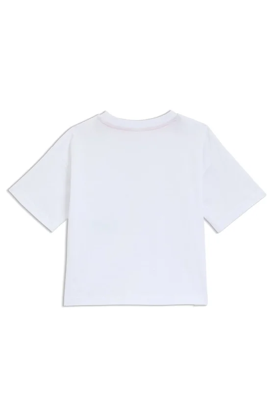 Kids’ moth-artwork T-shirt in cotton Kids’ moth-artwork T-shirt in cotton