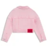 Kids’ overdyed jacket in stretch-cotton denim Kids’ overdyed jacket in stretch-cotton denim