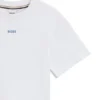 Kids’ oversized-fit cotton T-shirt with back logo graphic