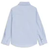 Kids’ Oxford-cotton shirt with logo embroidery