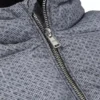 Kids’ padded jacket with all-over checks and monograms