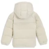 Kids’ padded jacket with corduroy details Kids’ padded jacket with corduroy details