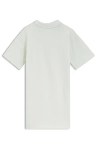 Kids’ polo dress in stretch-cotton piqué