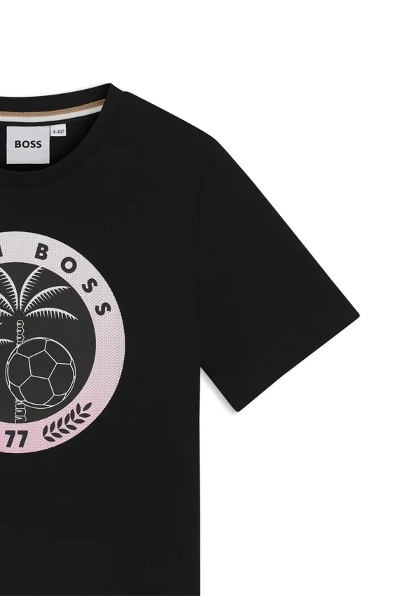 Kids’ printed-artwork T-shirt in cotton Kids’ printed-artwork T-shirt in cotton