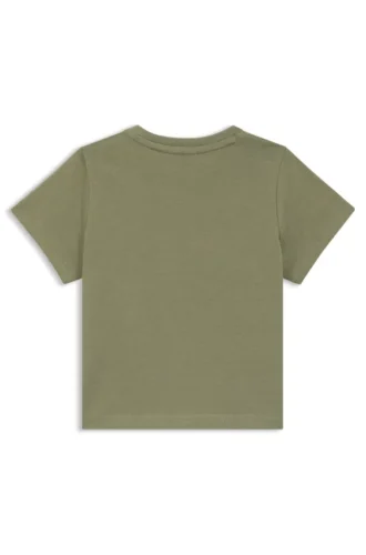 Kids’ printed-artwork T-shirt in cotton jersey