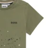 Kids’ printed-artwork T-shirt in cotton jersey