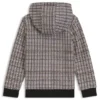Kids’ printed hoodie in a cotton blend