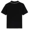 Kids’ printed-logo polo shirt in cotton piqué