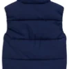 Kids’ puffer gilet with logo print Kids’ puffer gilet with logo print