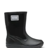 Kids’ rain boots with rubber logo badge