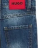 Kids’ regular-fit jeans in blue denim