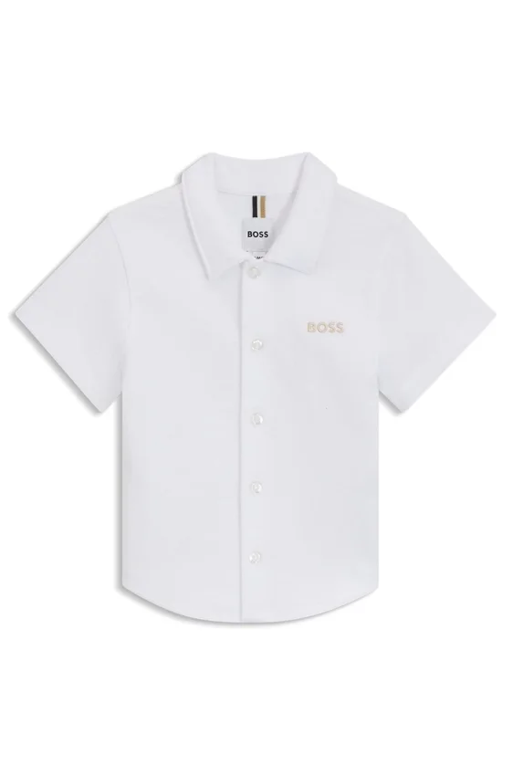 Kids’ regular-fit shirt in cotton jersey Kids’ regular-fit shirt in cotton jersey