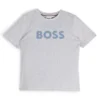 Kids’ regular-fit T-shirt in cotton with logo print