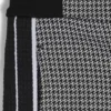 Kids’ regular-fit tracksuit bottoms with houndstooth pattern