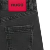 Kids’ relaxed-fit jeans with deep cuffs