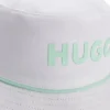 Kids’ reversible bucket hat in cotton twill